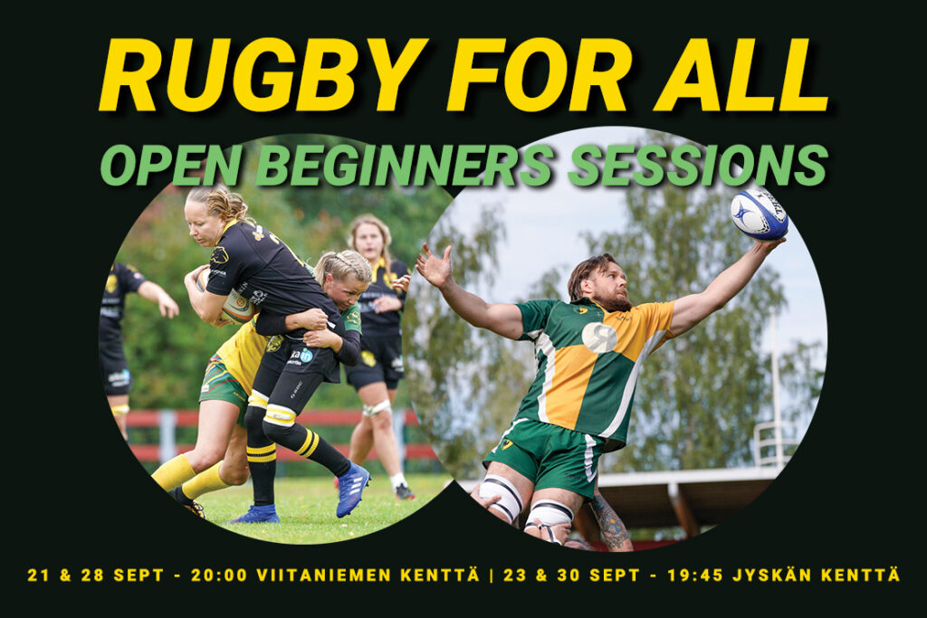Rugby For All – Beginners’ Course for Men and Women